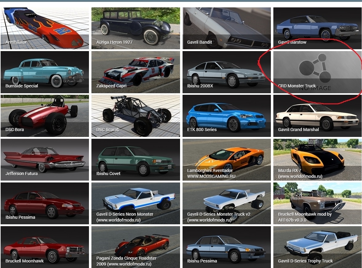 cars for beamng